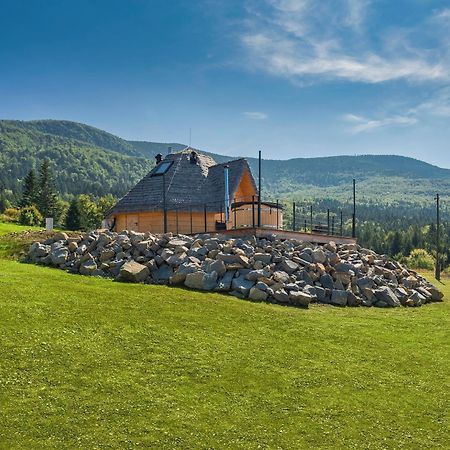 Osada Poli Zawoja - Panoramiczny Domek Z Prywatna Balia I Hydromasazem Skawica  Bagian luar foto